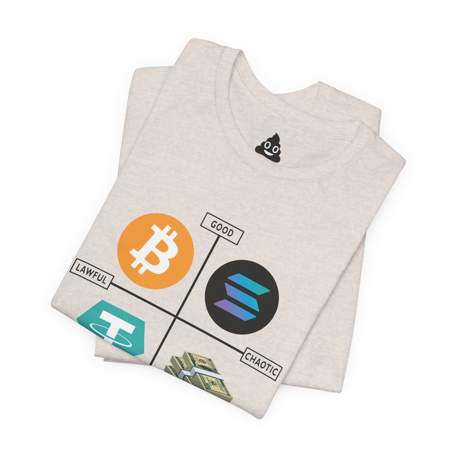 Crypto Alignment Chart Tee