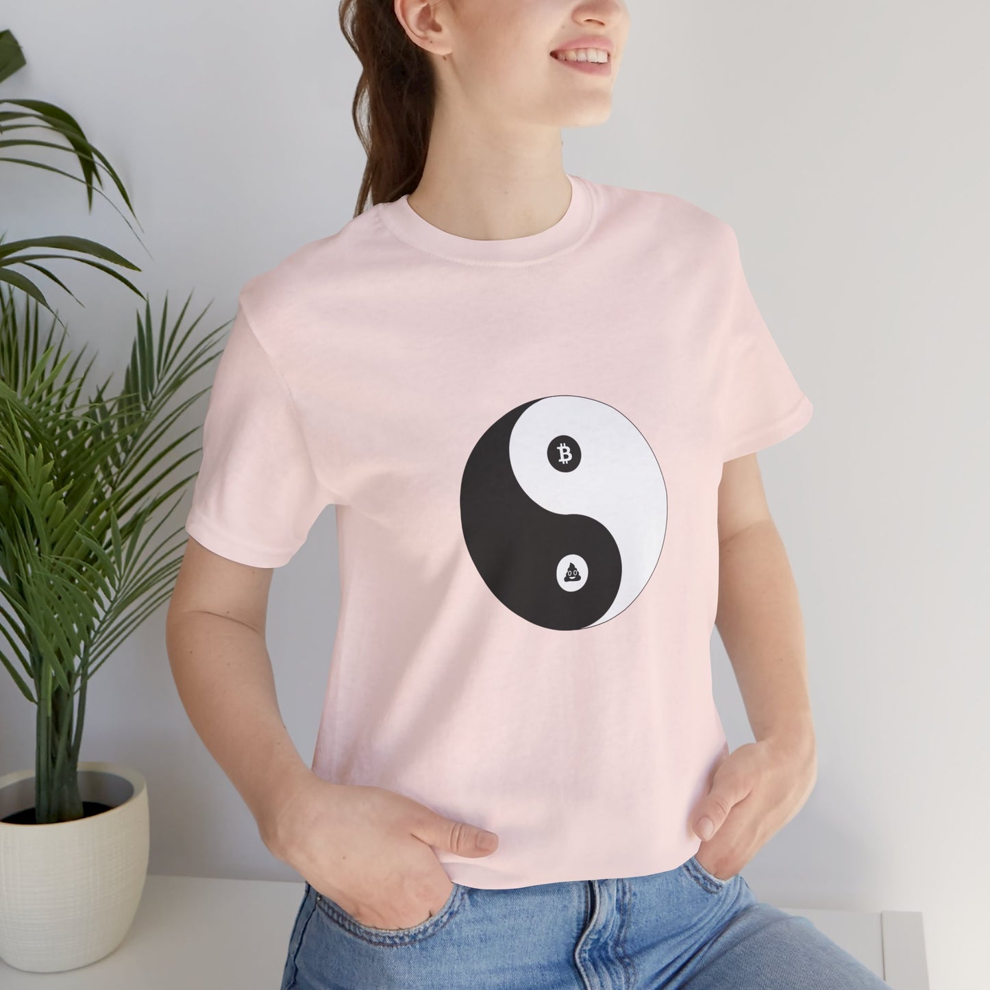 BITCOIN & SHITCOIN Yin Yang Tee
