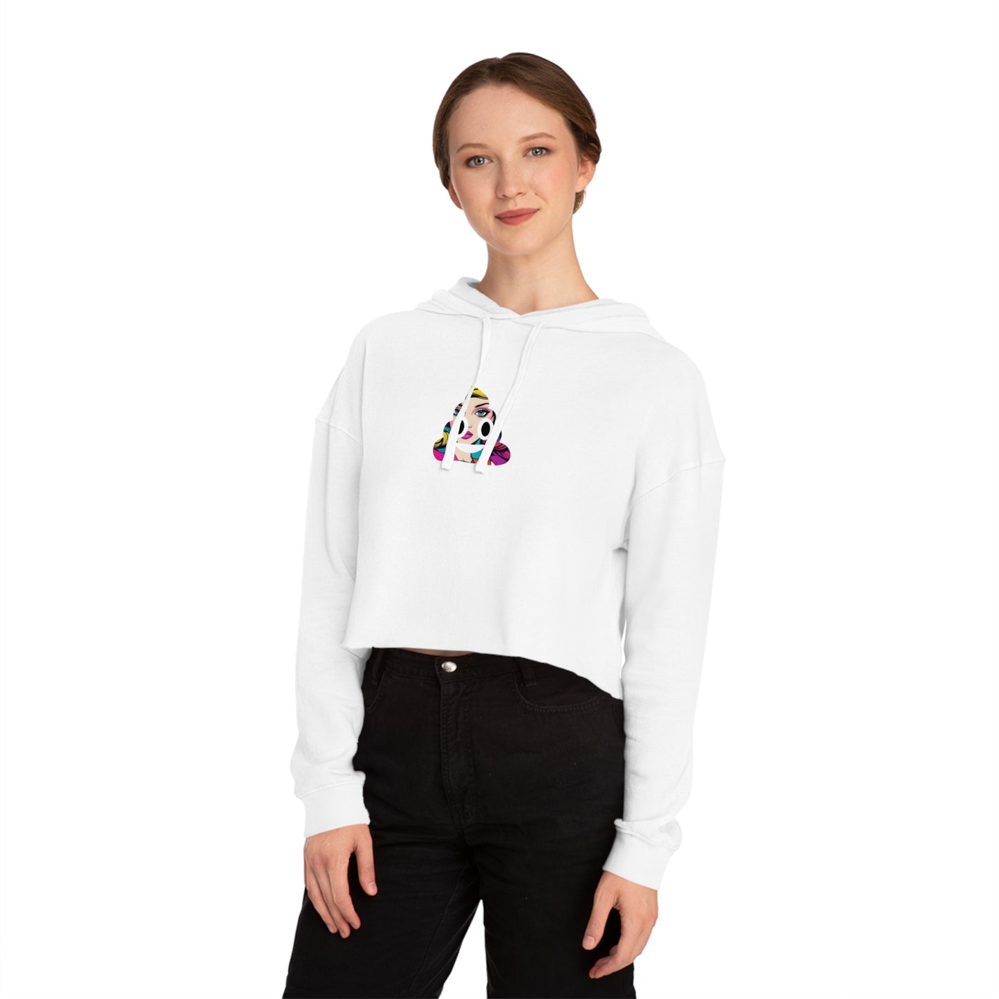 Crypto Baddie Cropped SHITCOIN Hoodie