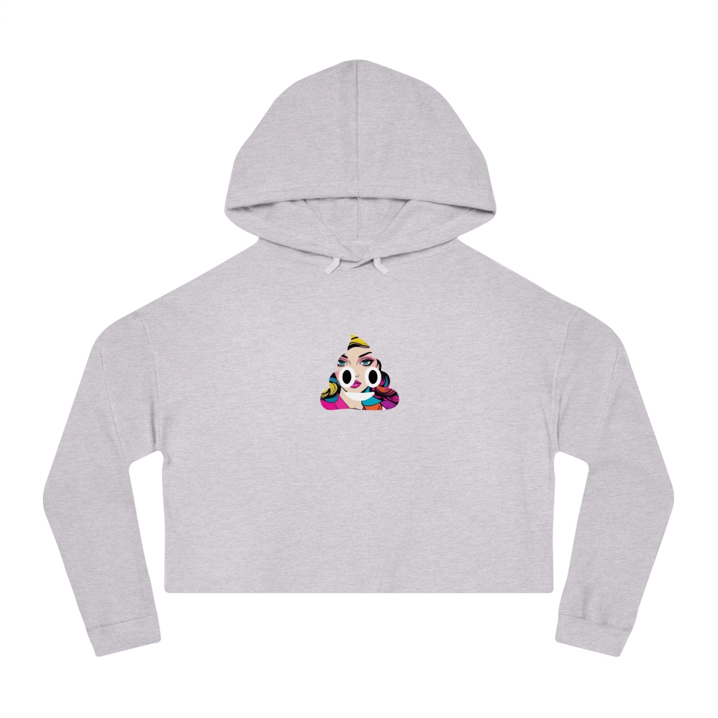 Crypto Baddie Cropped SHITCOIN Hoodie