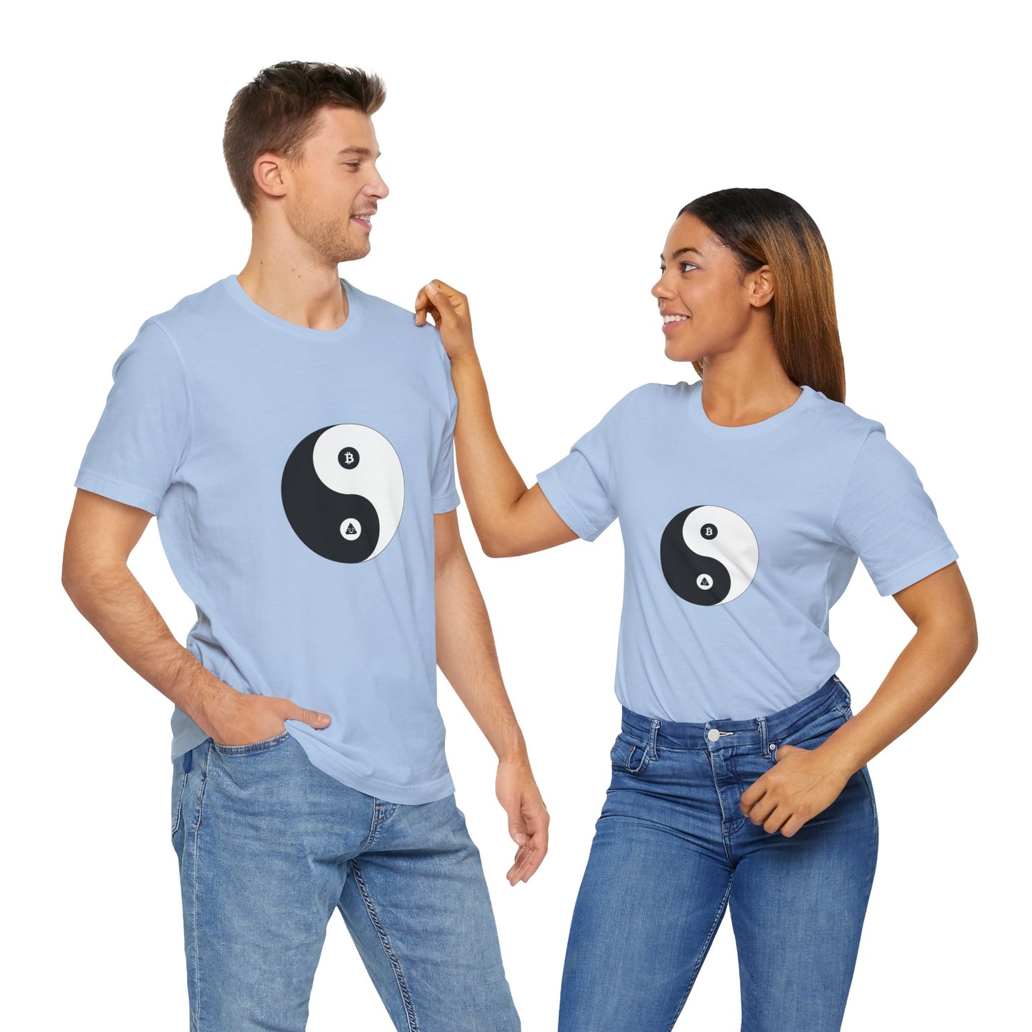 BITCOIN & SHITCOIN Yin Yang Tee