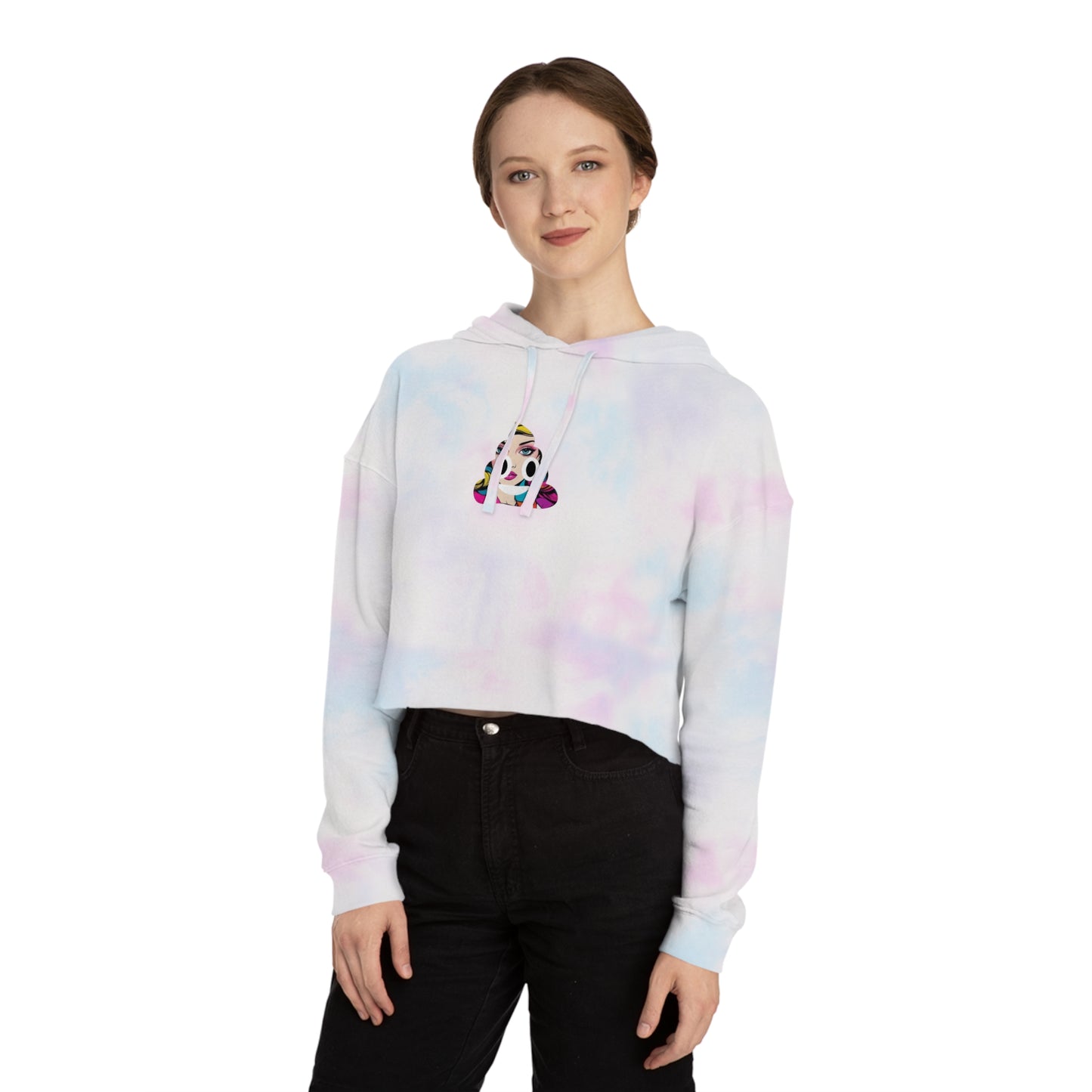 Crypto Baddie Cropped SHITCOIN Hoodie
