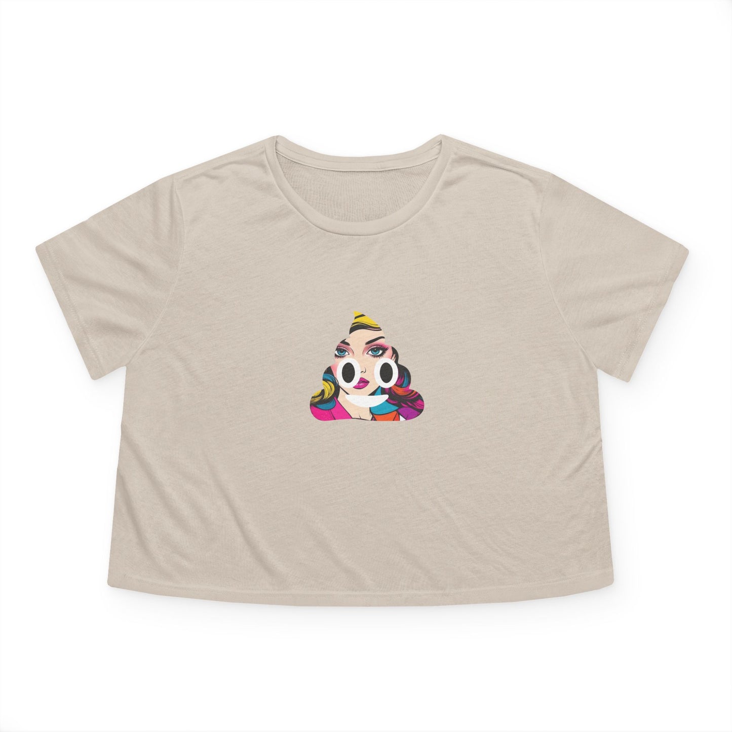 Pop-Art $SHITCOIN Cropped Tee