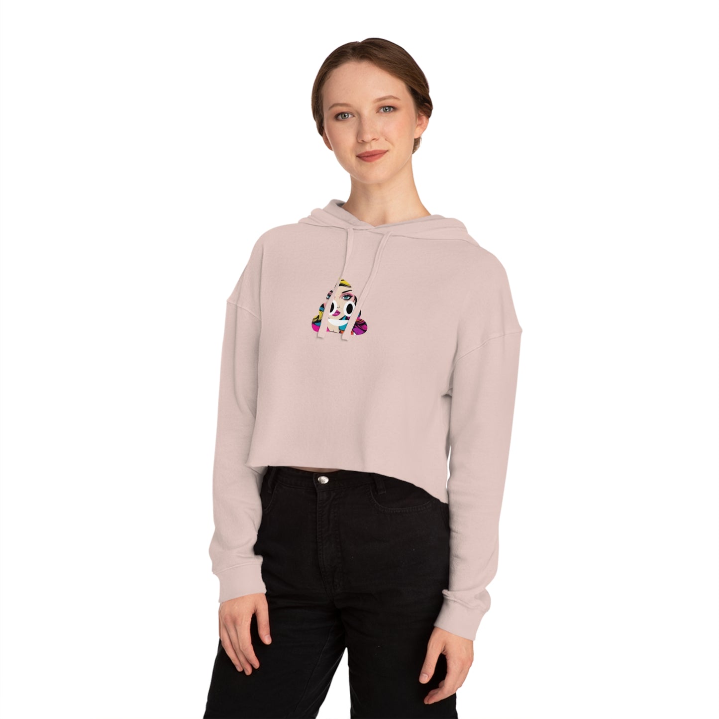 Crypto Baddie Cropped SHITCOIN Hoodie