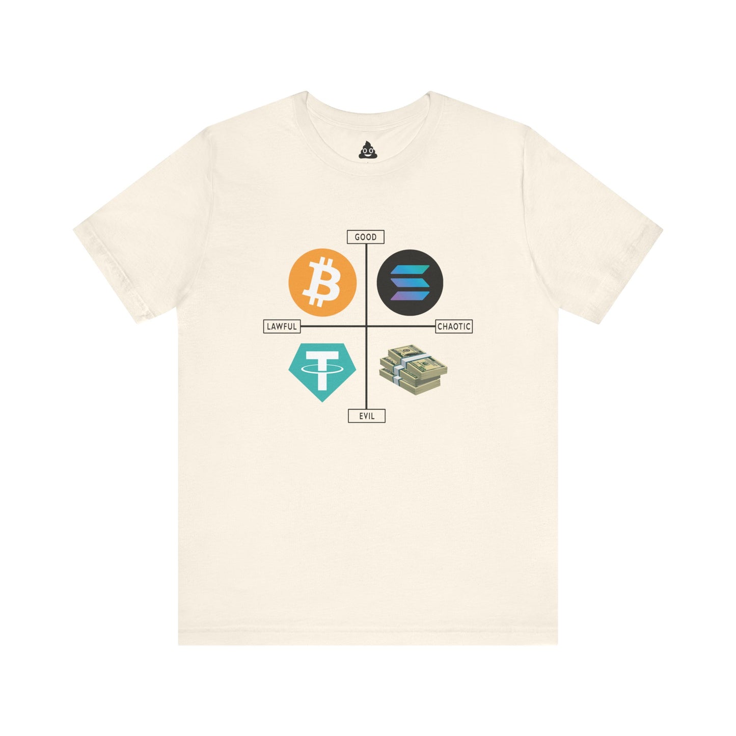 Crypto Alignment Chart Tee