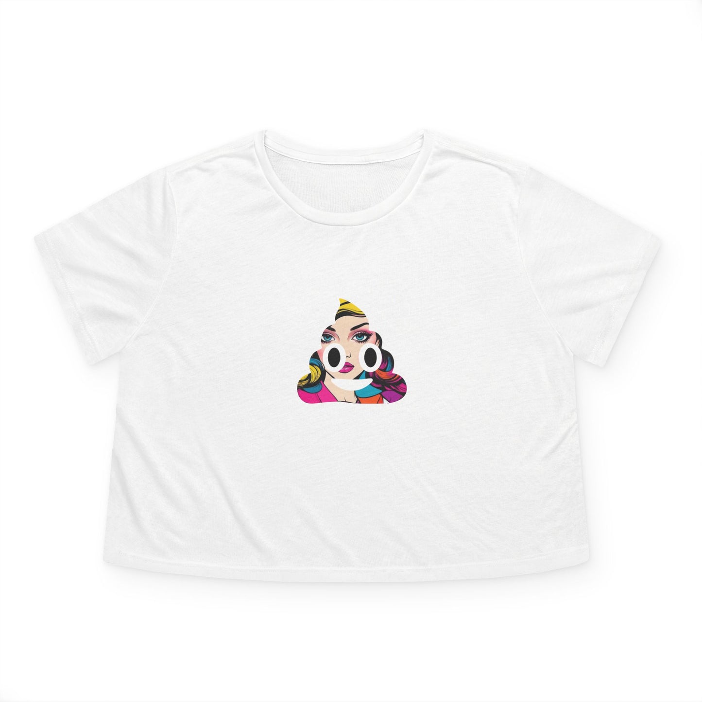 Pop-Art $SHITCOIN Cropped Tee