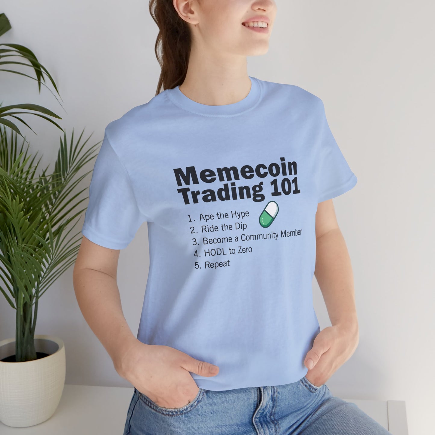Memecoin Trading 101 Tee
