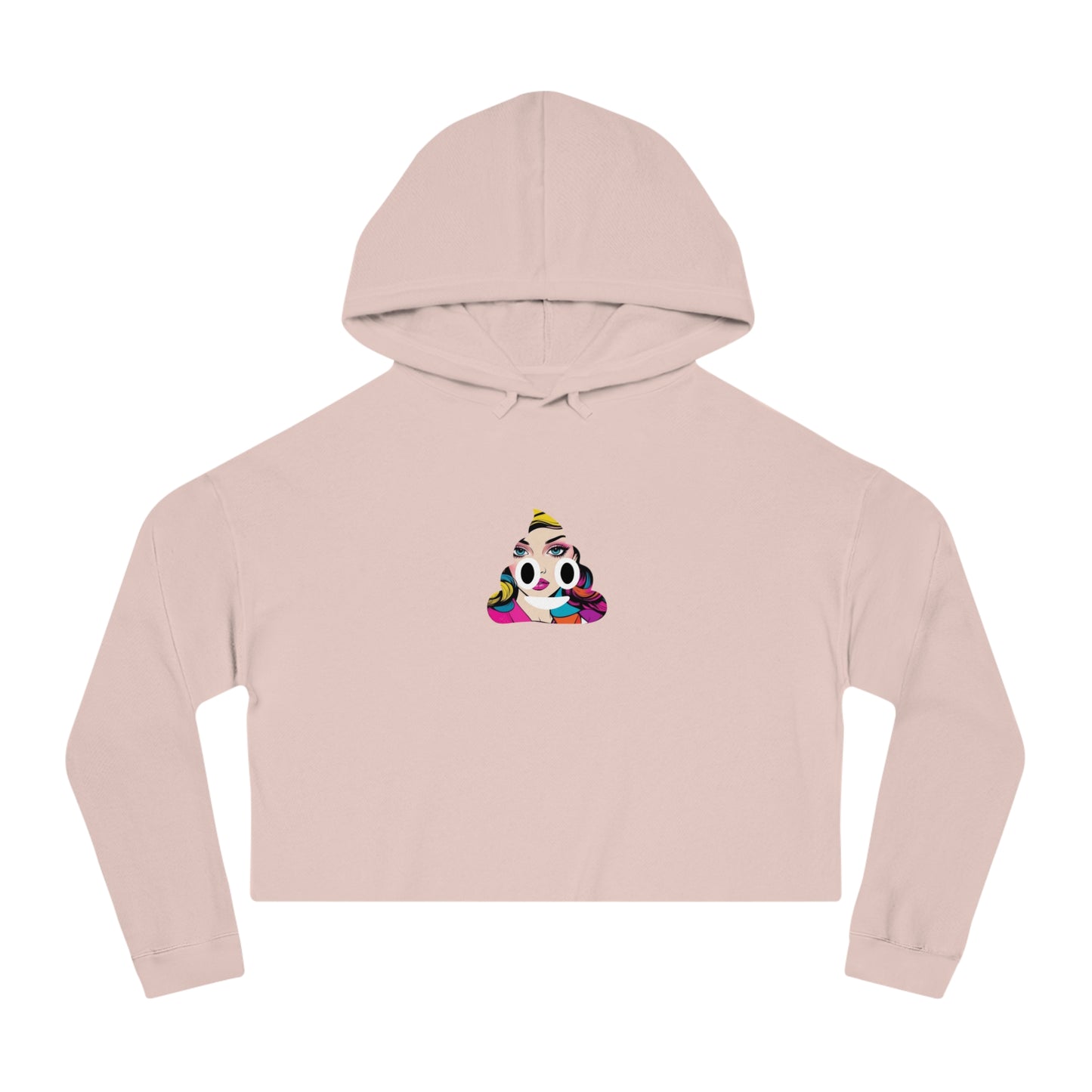 Crypto Baddie Cropped SHITCOIN Hoodie