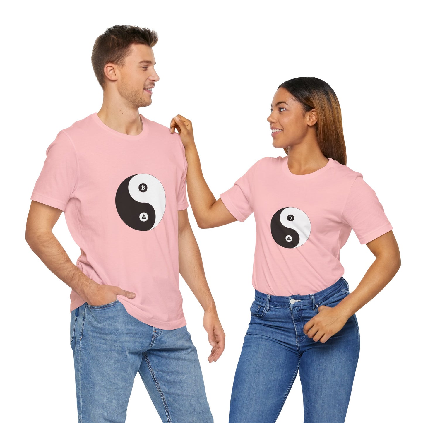 BITCOIN & SHITCOIN Yin Yang Tee