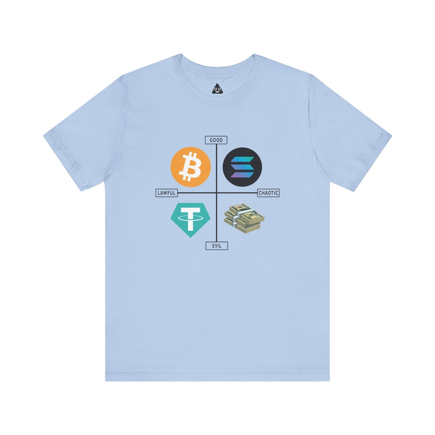 Crypto Alignment Chart Tee