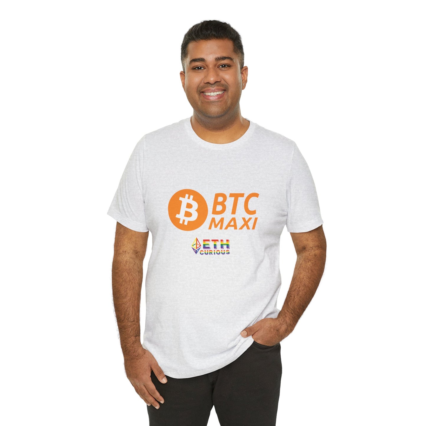 BTC Maxi ETH Curious Tee