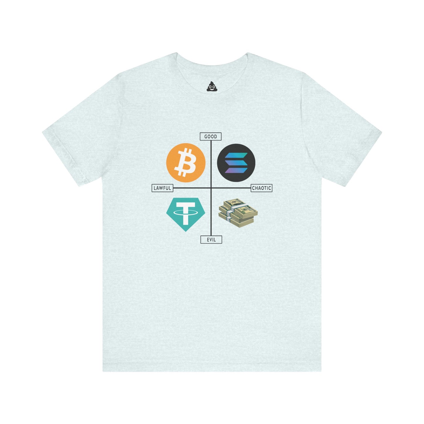 Crypto Alignment Chart Tee