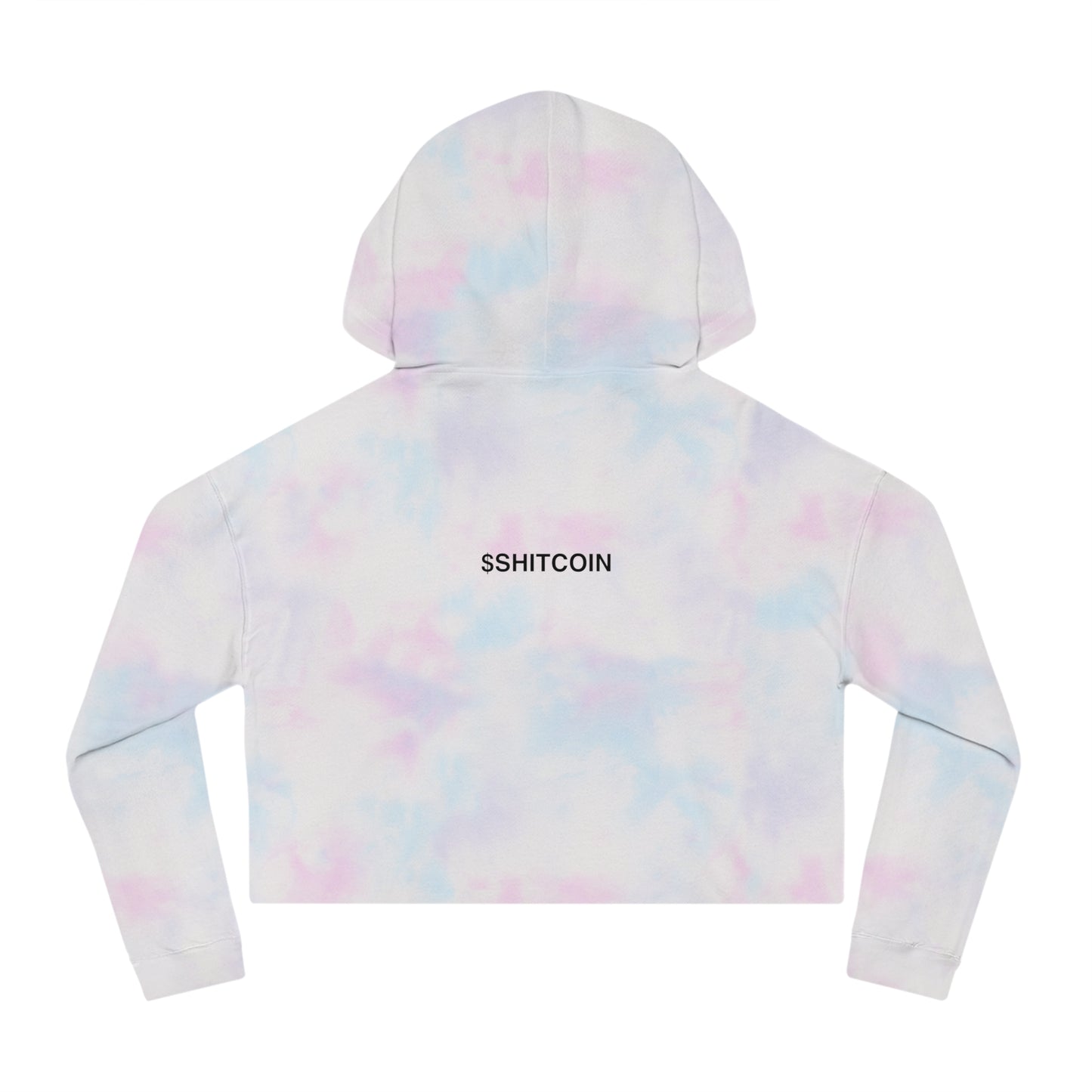 Crypto Baddie Cropped SHITCOIN Hoodie