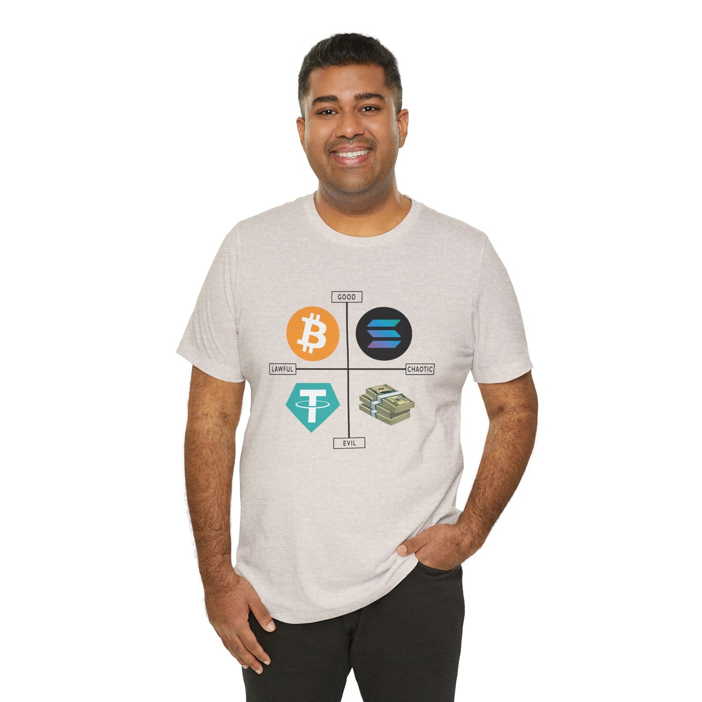 Crypto Alignment Chart Tee