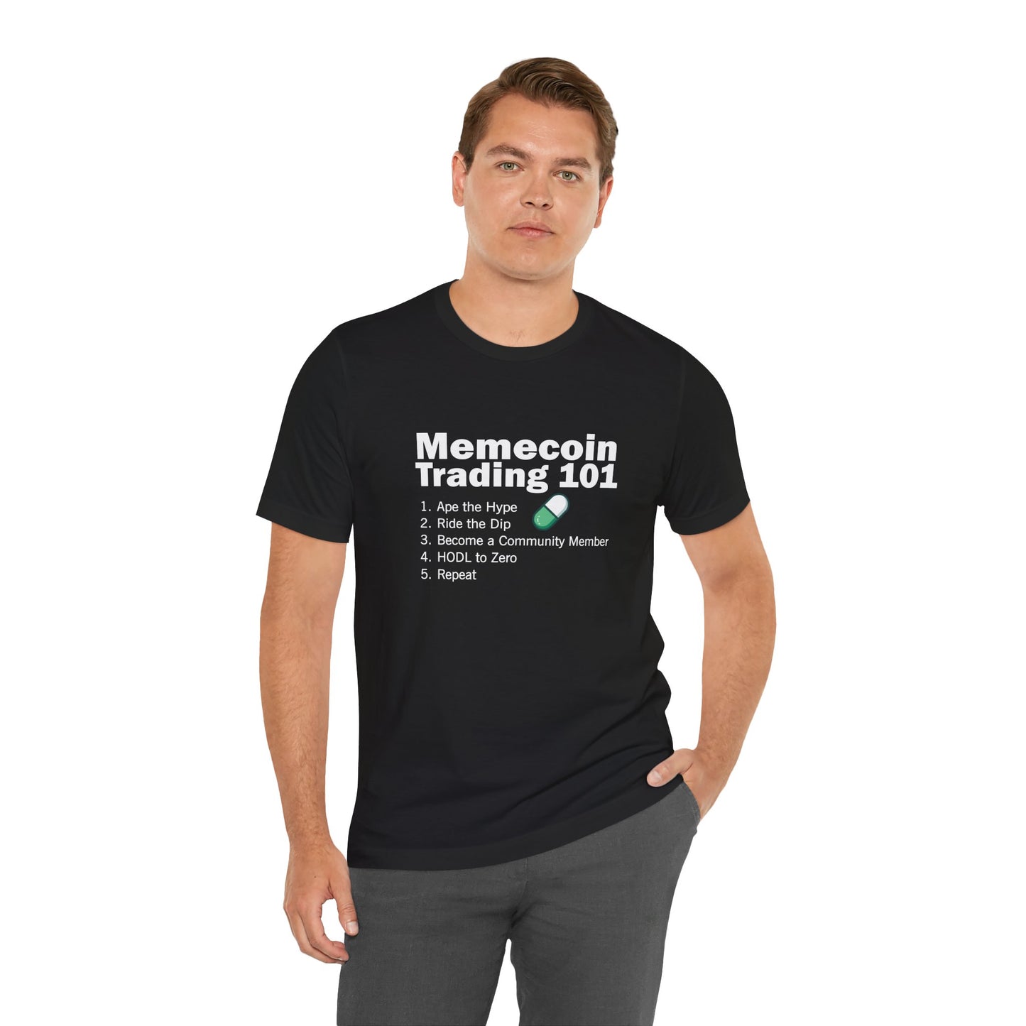 Memecoin Trading 101 Tee