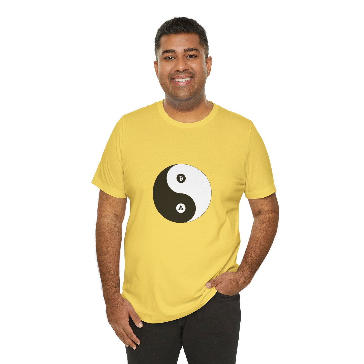 BITCOIN & SHITCOIN Yin Yang Tee
