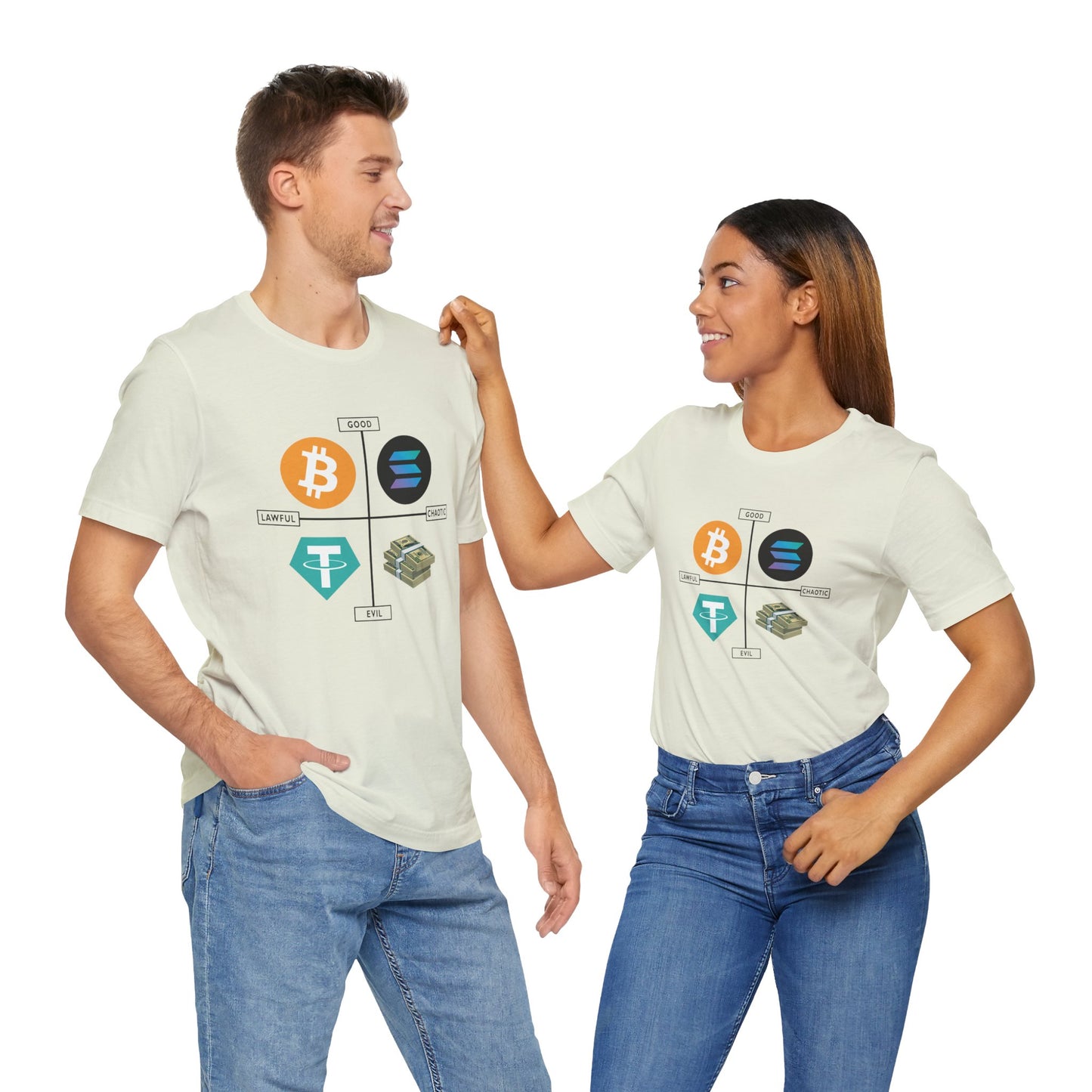 Crypto Alignment Chart Tee