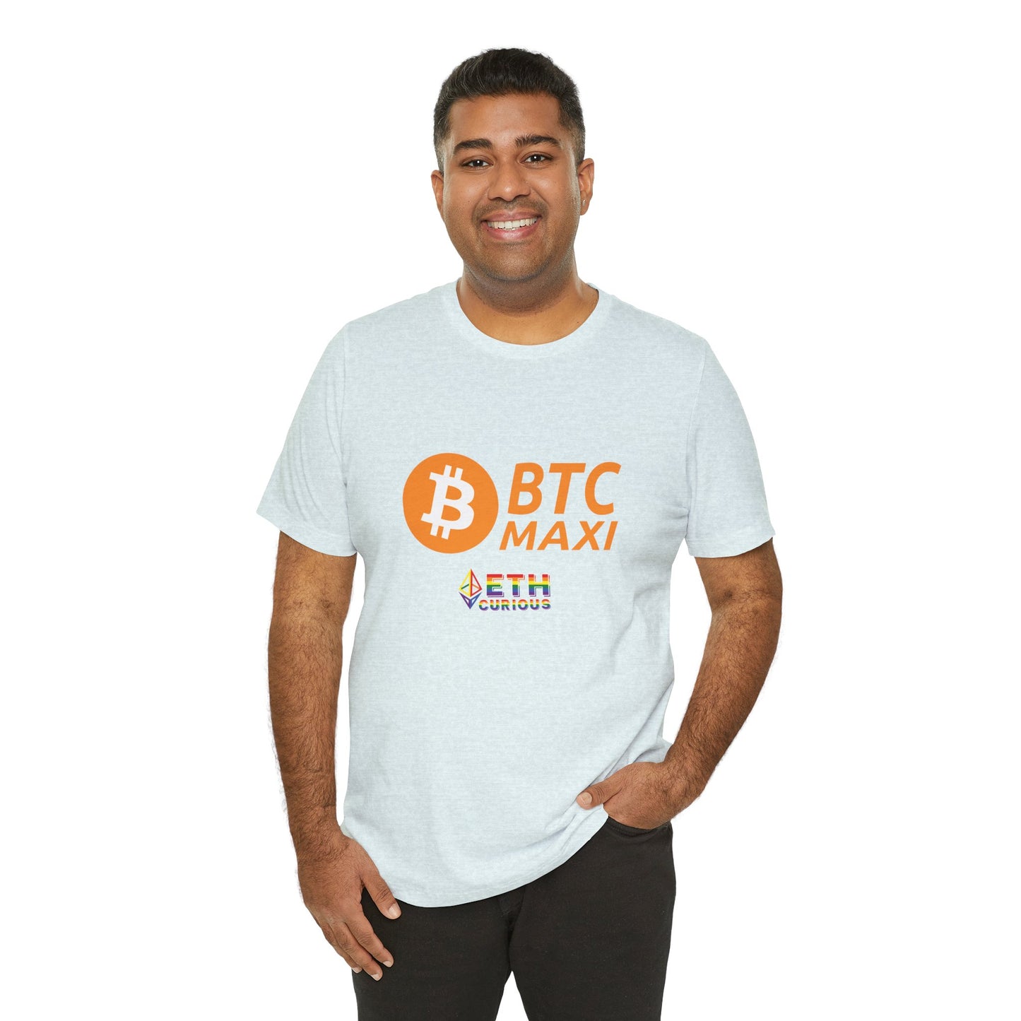 BTC Maxi ETH Curious Tee