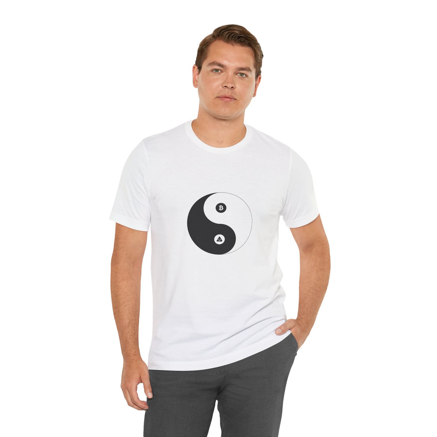 BITCOIN & SHITCOIN Yin Yang Tee