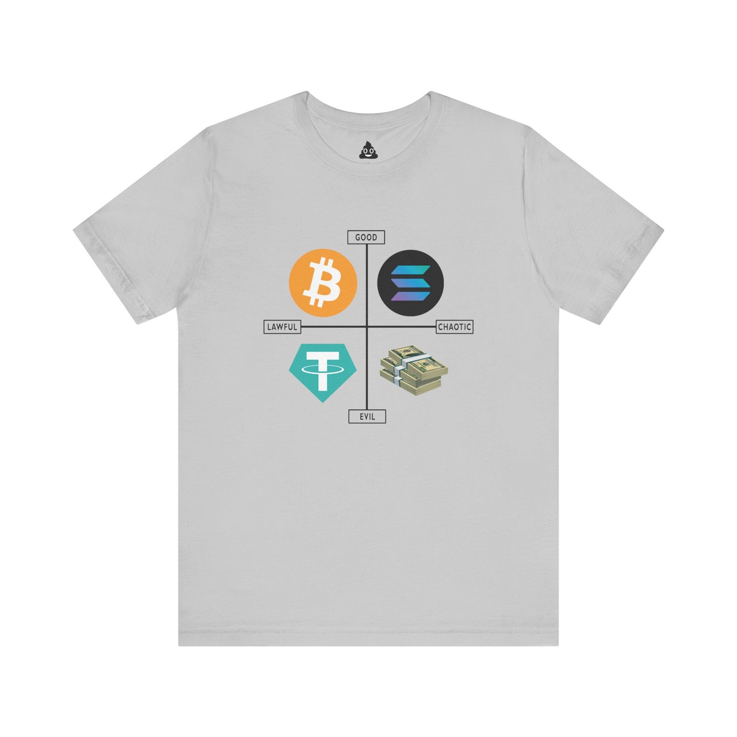 Crypto Alignment Chart Tee