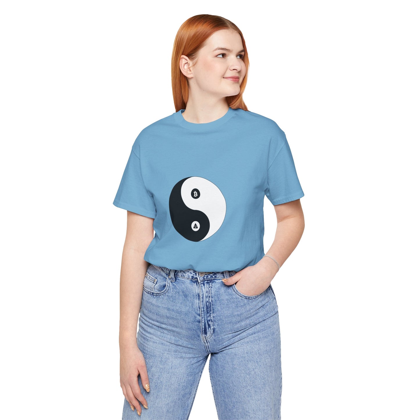 BITCOIN & SHITCOIN Yin Yang Tee
