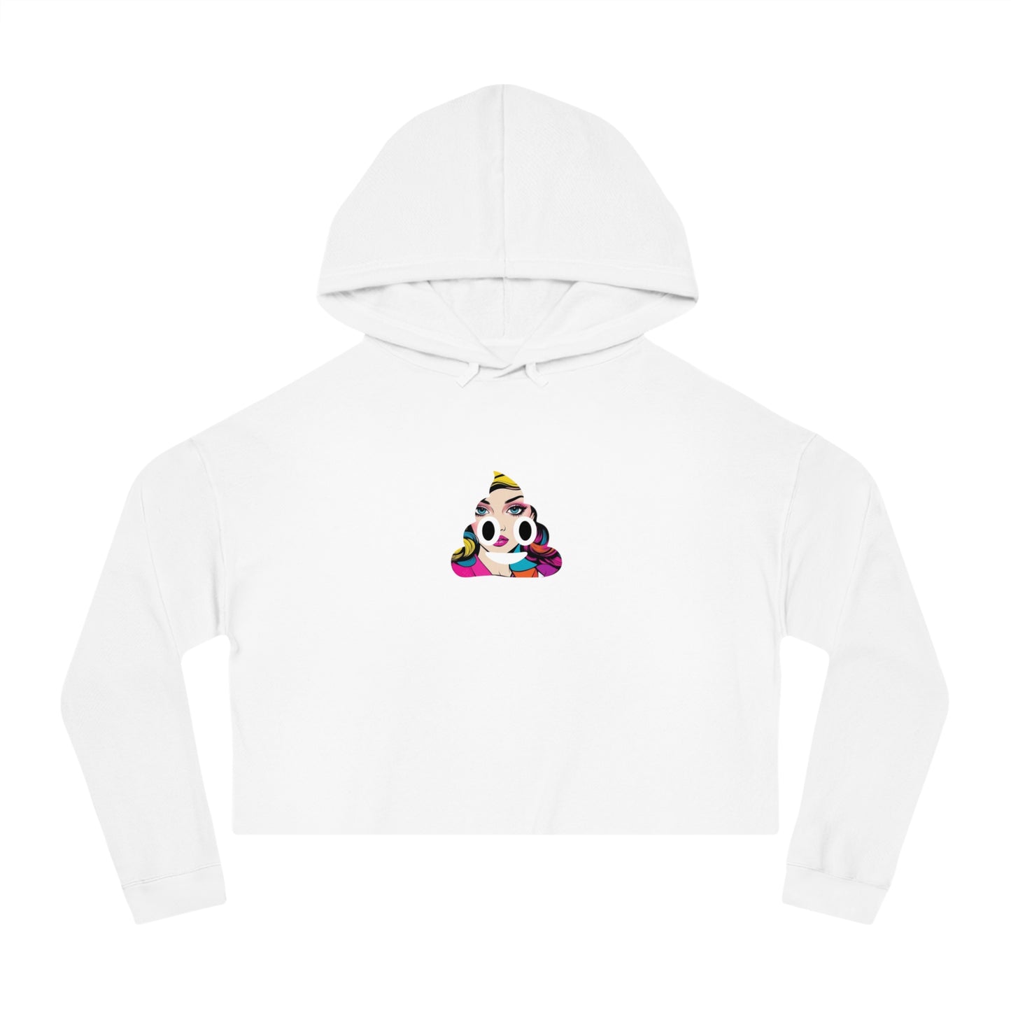 Crypto Baddie Cropped SHITCOIN Hoodie