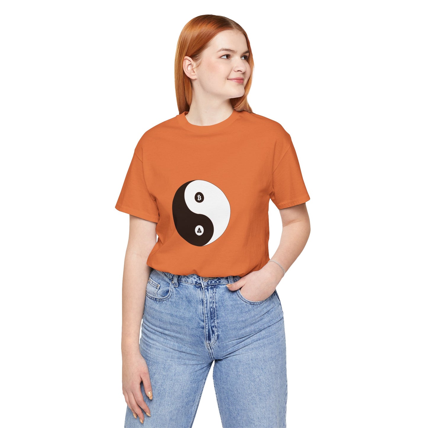 BITCOIN & SHITCOIN Yin Yang Tee