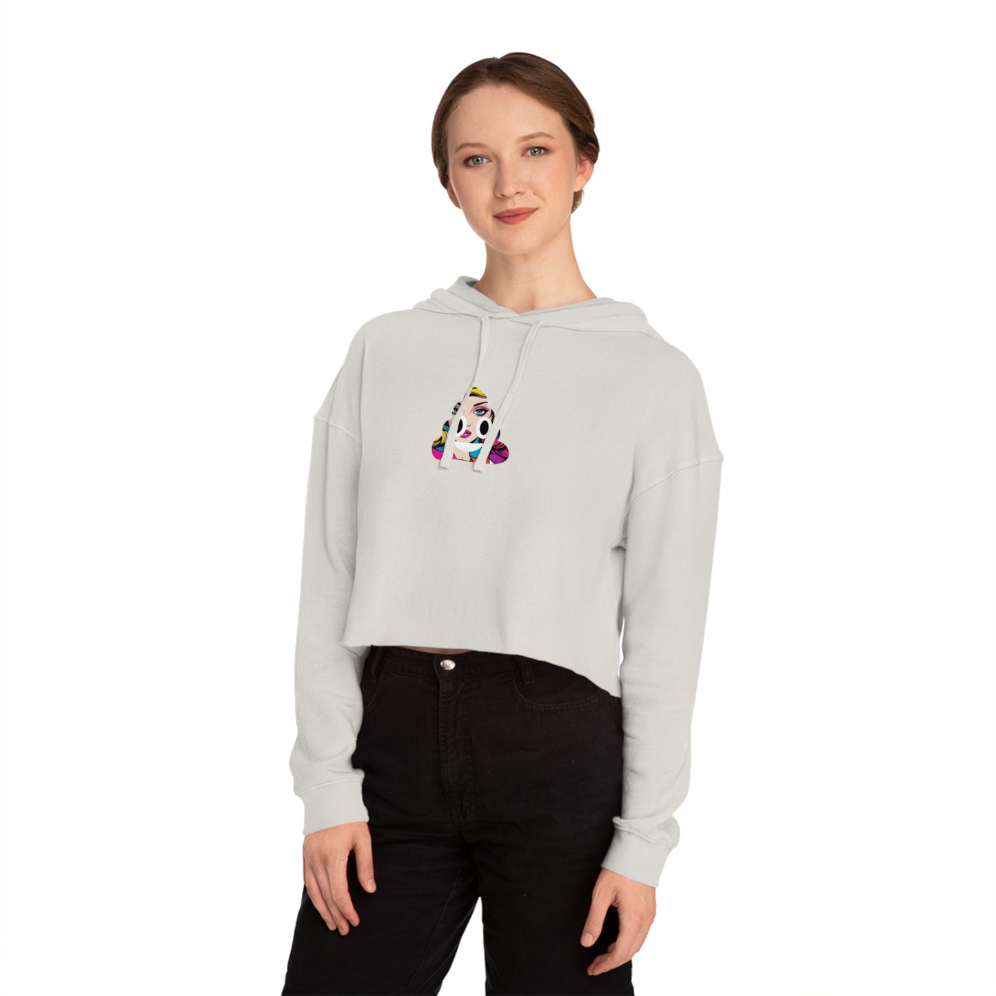 Crypto Baddie Cropped SHITCOIN Hoodie