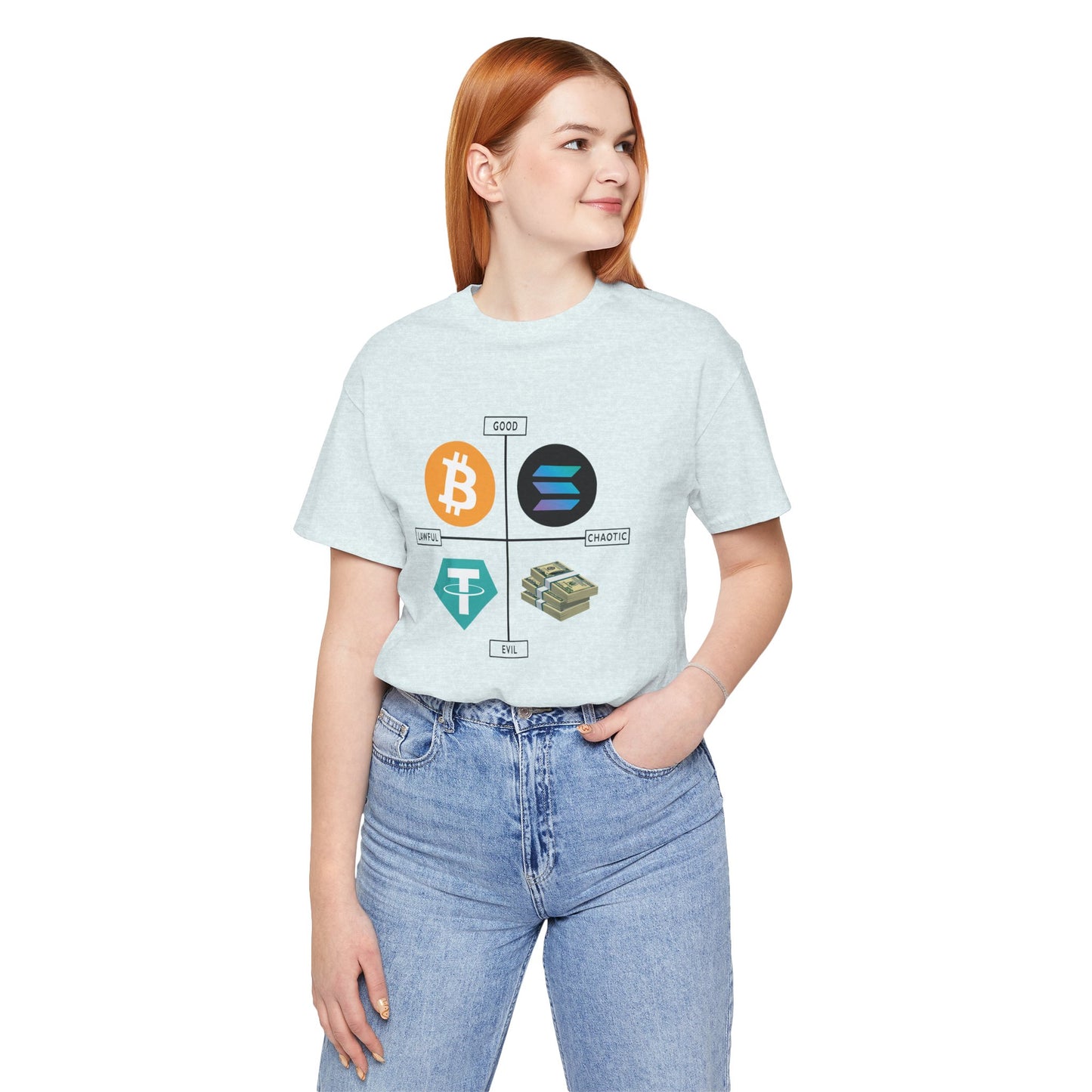 Crypto Alignment Chart Tee