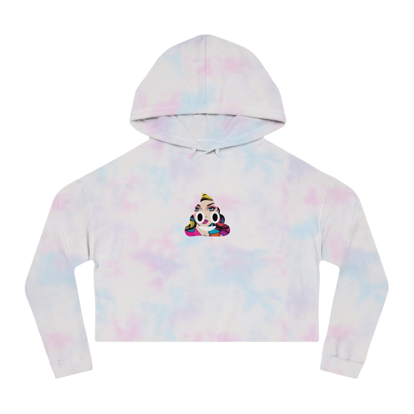 Crypto Baddie Cropped SHITCOIN Hoodie