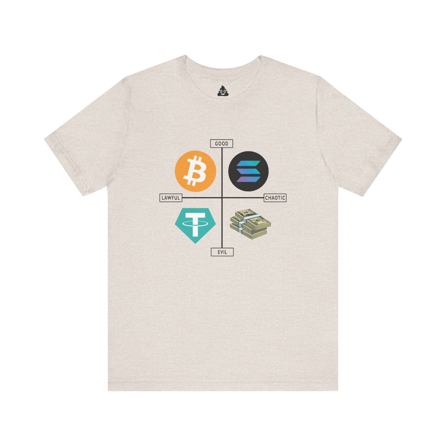Crypto Alignment Chart Tee