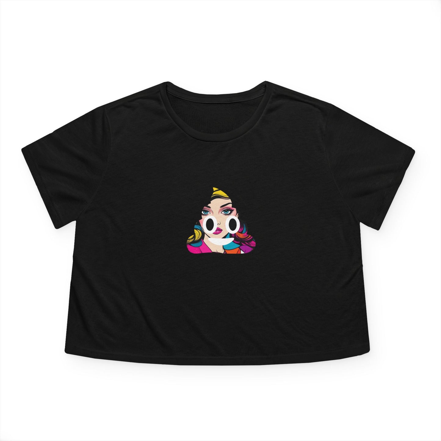 Pop-Art $SHITCOIN Cropped Tee